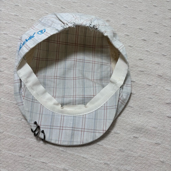Diesel Off White Flat Cap Newspaper Boy Hat. Size OS-Fits most - Picture 10 of 11